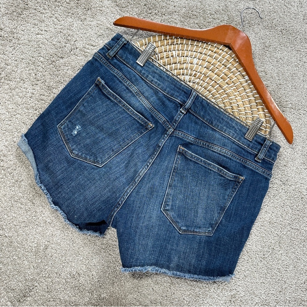 DL1961 Women’s Karlie Boyfriend Denim Shorts 3” Mid Rise in Bluegrass Size 29 - Picture 6 of 15
